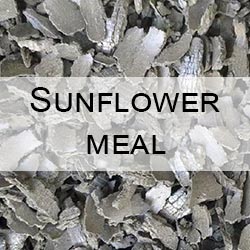 Sunflower meal CRM sample Moisture, Protein, Oil (fat), Fiber